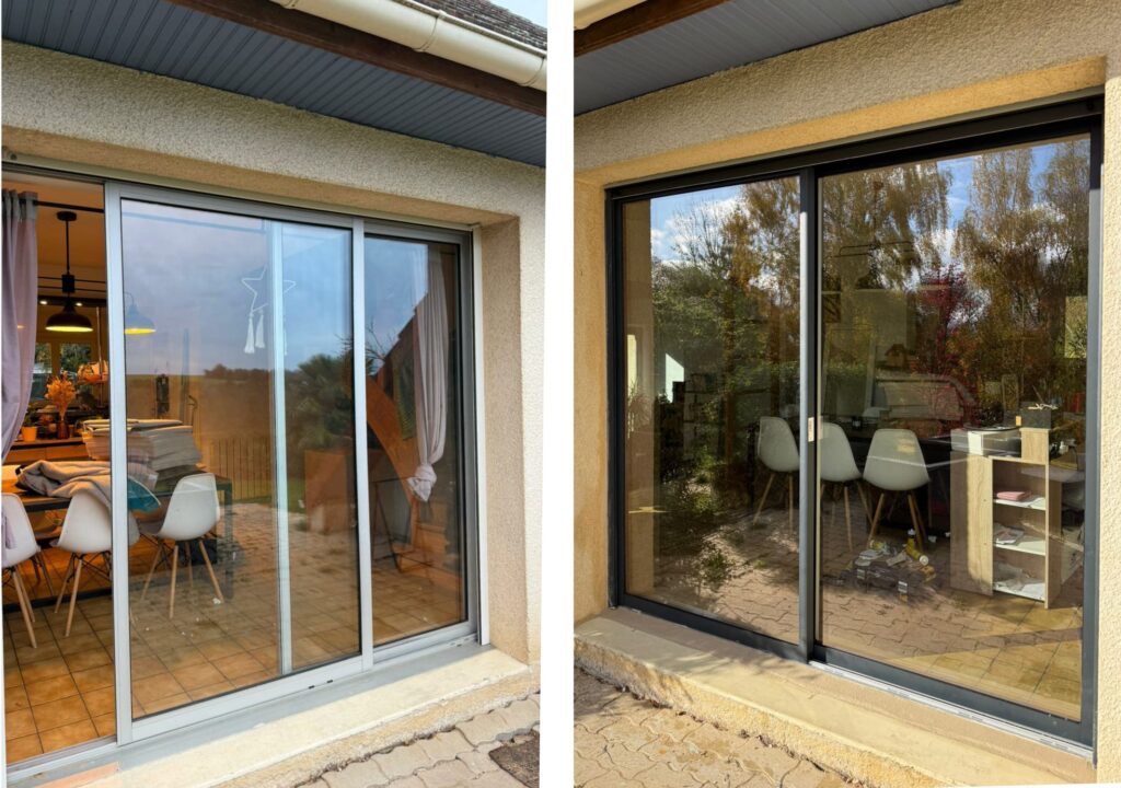 Menuiserie extérieure en Normandie : pose de portes-fenêtres et baies vitrées aluminium pour améliorer l’isolation et la luminosité
